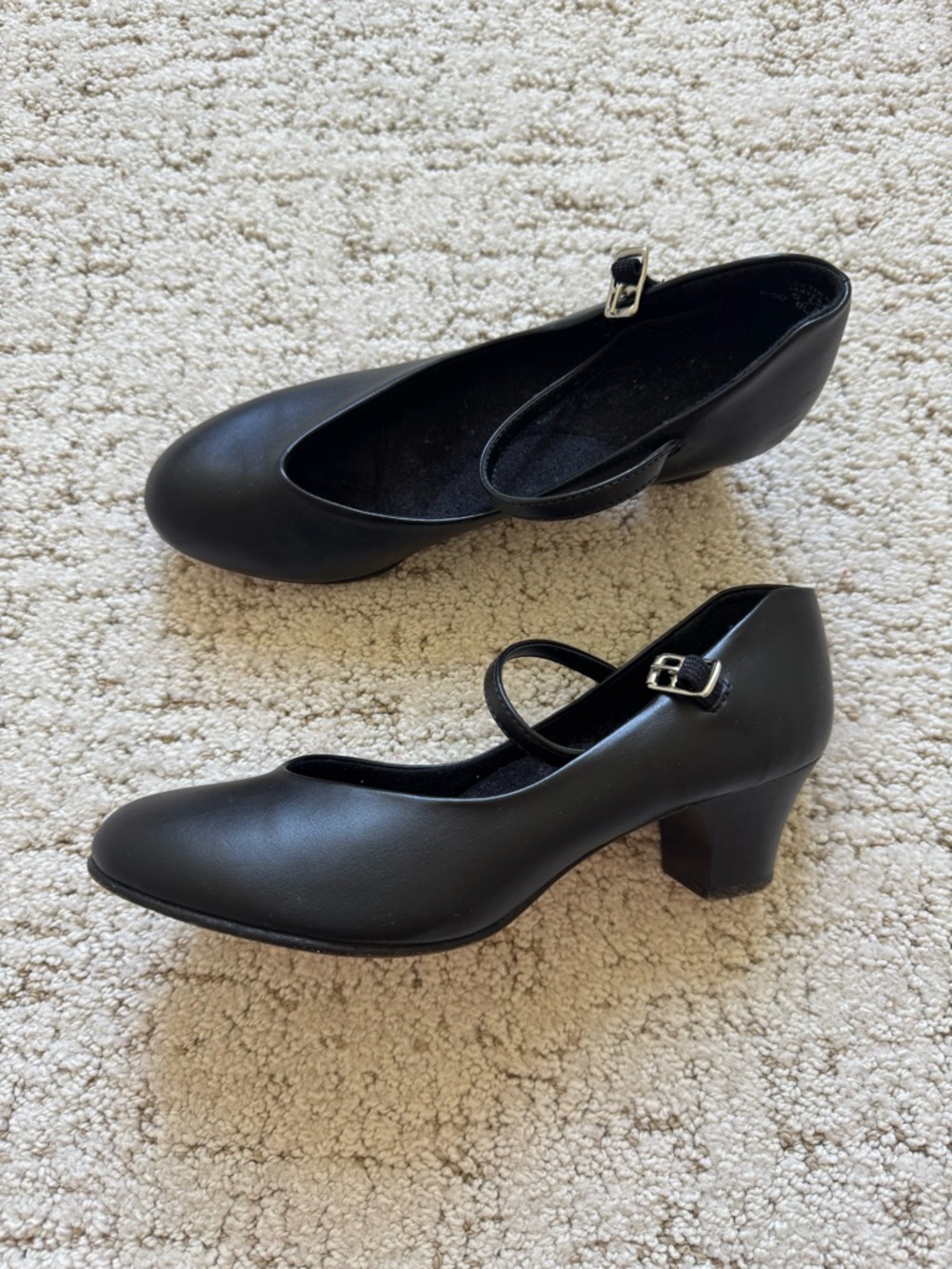 Black 2” Character Dance Heels